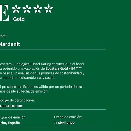 Mardenit Boutique (adults Only) Bed & Breakfast 3*